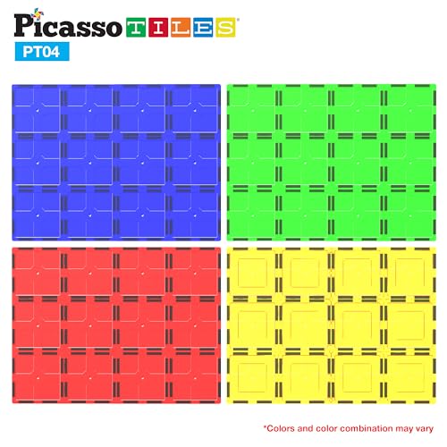PicassoTiles family-building fun shows cooperative play and teamwork.