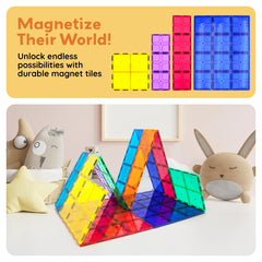 PicassoTiles family playtime encourages collaborative building and exploration.