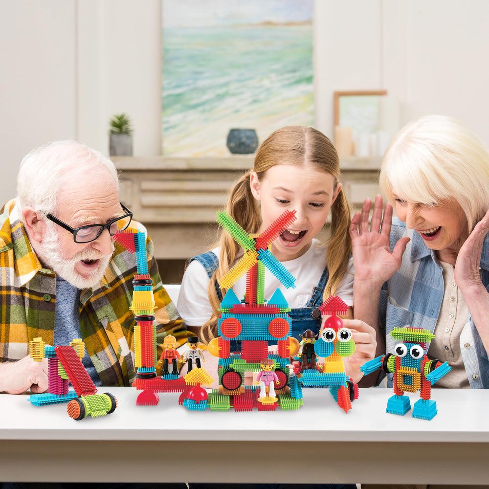 PicassoTiles interlocking tiles with 112 pieces enable versatile building and STEM exploration