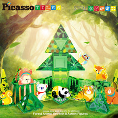 PicassoTiles owl figure: wise forest friend for imaginative exploration