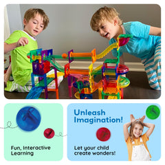 PicassoTiles PTG70 3D-colored tiles boost color recognition during play.