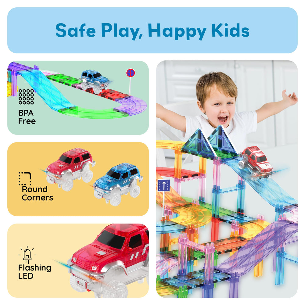 PicassoTiles safe durable materials ensure worry-free play for kids.