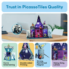 PicassoTiles BPA-free ABS materials ensure safe daily building sessions.