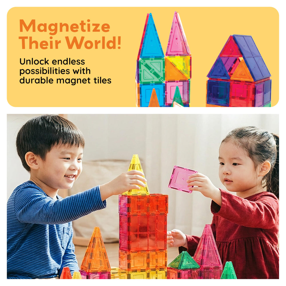 PicassoTiles toddler-friendly tiles with smooth edges for safe, engaging learning experiences
