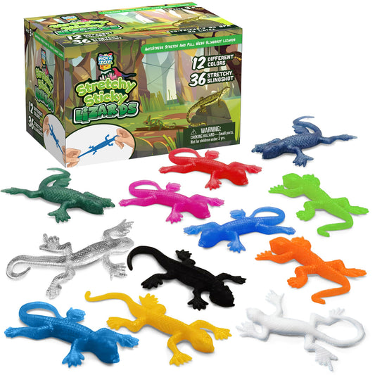 PICK A TOY sticky gecko on wall for lively wall-climbing play