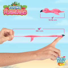 PICK A TOY Tropical Party Decor with vibrant flamingo visuals