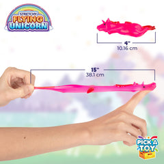 PICK A TOY unicorn stretchy squishy designed for safe, durable kids' fun