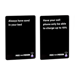 Pick Your Poison family edition with 300 cards enables endless combos.
