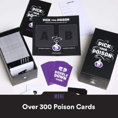 Pick Your Poison Secret Santa gift idea for lighthearted fun.