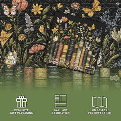 PICKFORU 1000-piece puzzle package with poster supports accurate reference