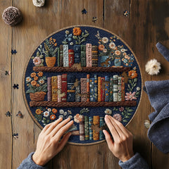 PICKFORU Blooming Bookshelf after completion doubles as inviting wall art
