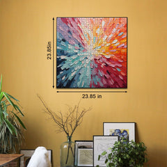 PICKFORU color explosion puzzle pieces in bold hues forming gradients