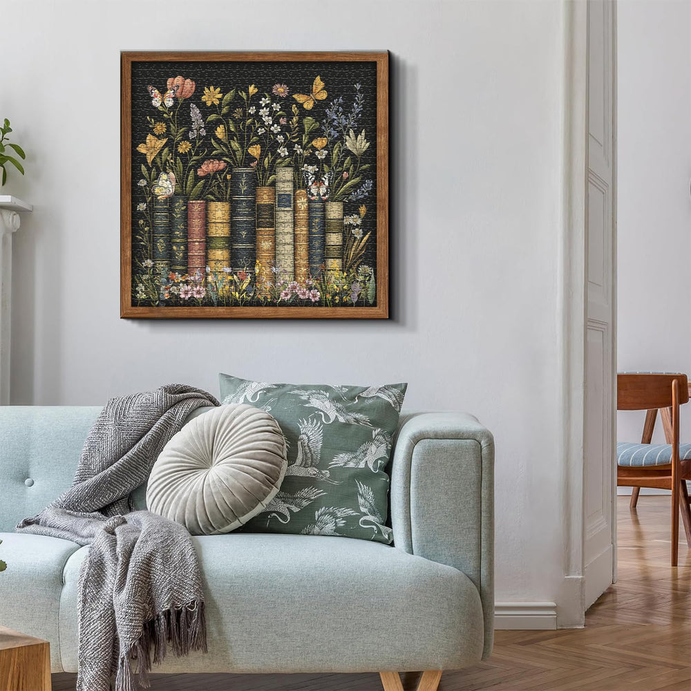 PICKFORU Finished puzzle as wall art offers elegant décor option