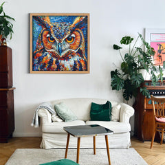 PICKFORU Owl Puzzles finished puzzle display can decorate a wall
