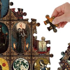 PICKFORU puzzle box with poster included, 1000pc, offering a handy reference.
