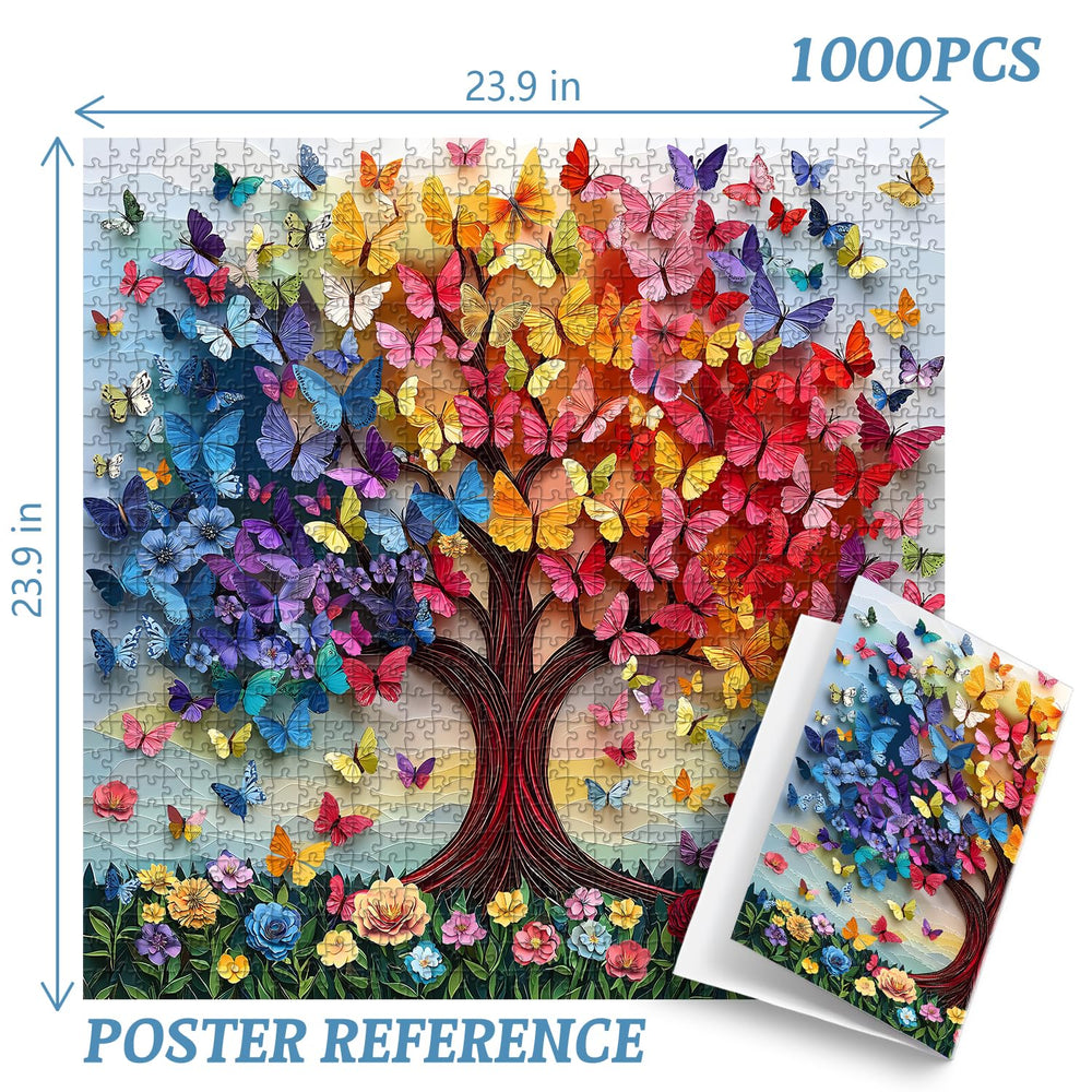 PICKFORU Puzzle pieces spread demonstrates three-layer cardboard durability