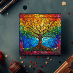 PICKFORU Thick cardboard puzzle pieces for durability and handling