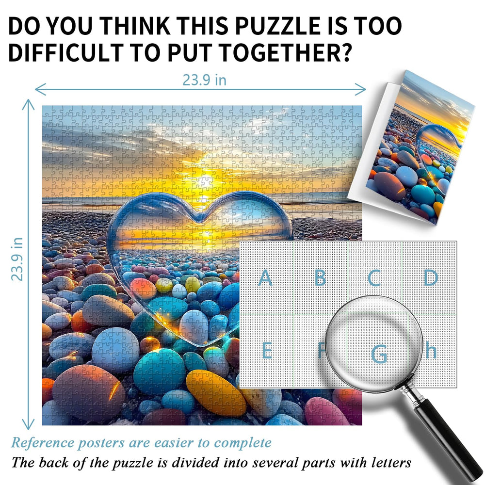 PICKFORU puzzle constructed with three-layer cardboard for durable, long-lasting assembly.