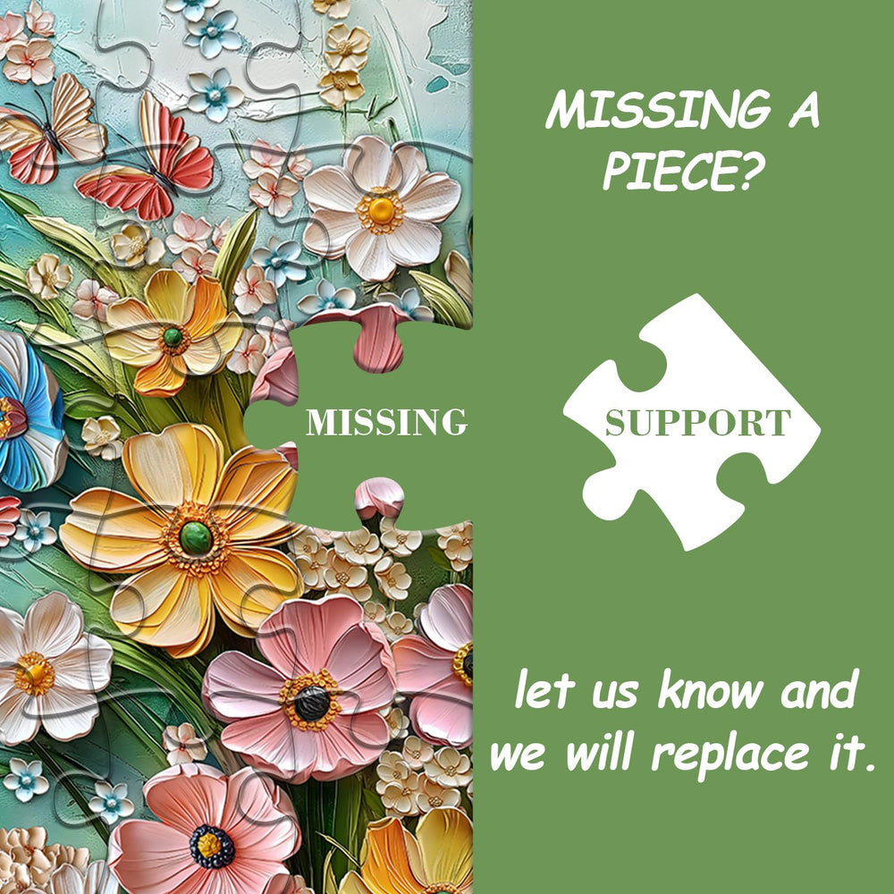 PICKFORU Three-layer cardboard construction ensures durable, high-quality puzzling.