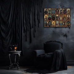 PICKFORU vibrant ink colors display eye-catching tarot imagery.