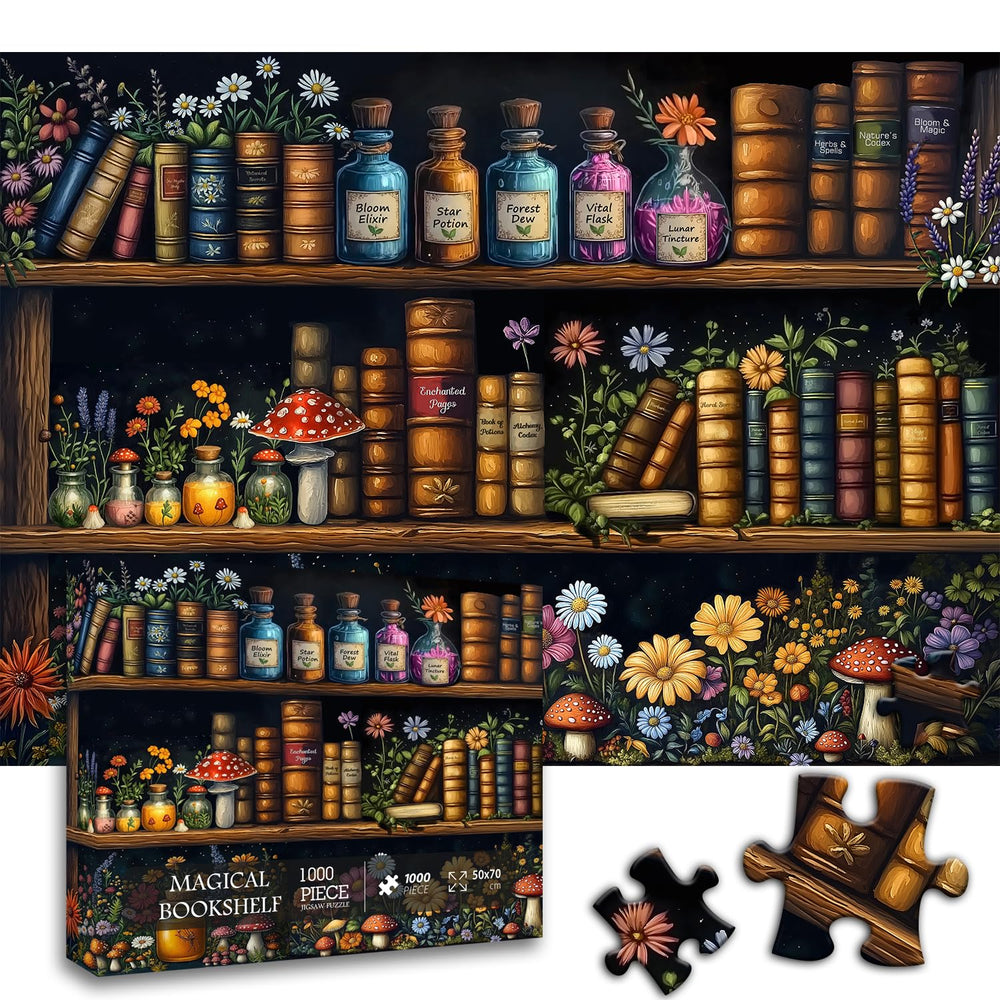 PICKFORU Wildflower Pages Puzzle showing poster included for reference