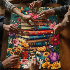 PICKFORU Wildflower Pages uses vibrant hues to enhance living room ambiance and gifting appeal