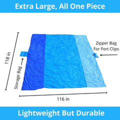 Pickle & Olive ez clipz lightweight parachute nylon with silky soft touch