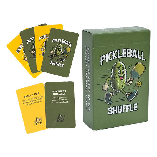 Pickleball Shuffle box front view enabling quick on-court play.