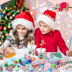 Pickmesh Christmas erasers, compact desk fillers for kids' gift bags.