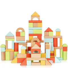 Pidoko Kids blocks assembling a rocket to inspire early engineering ideas