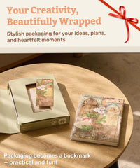 PieceRelax 300-piece puzzle-inspired detail blends art and planning.