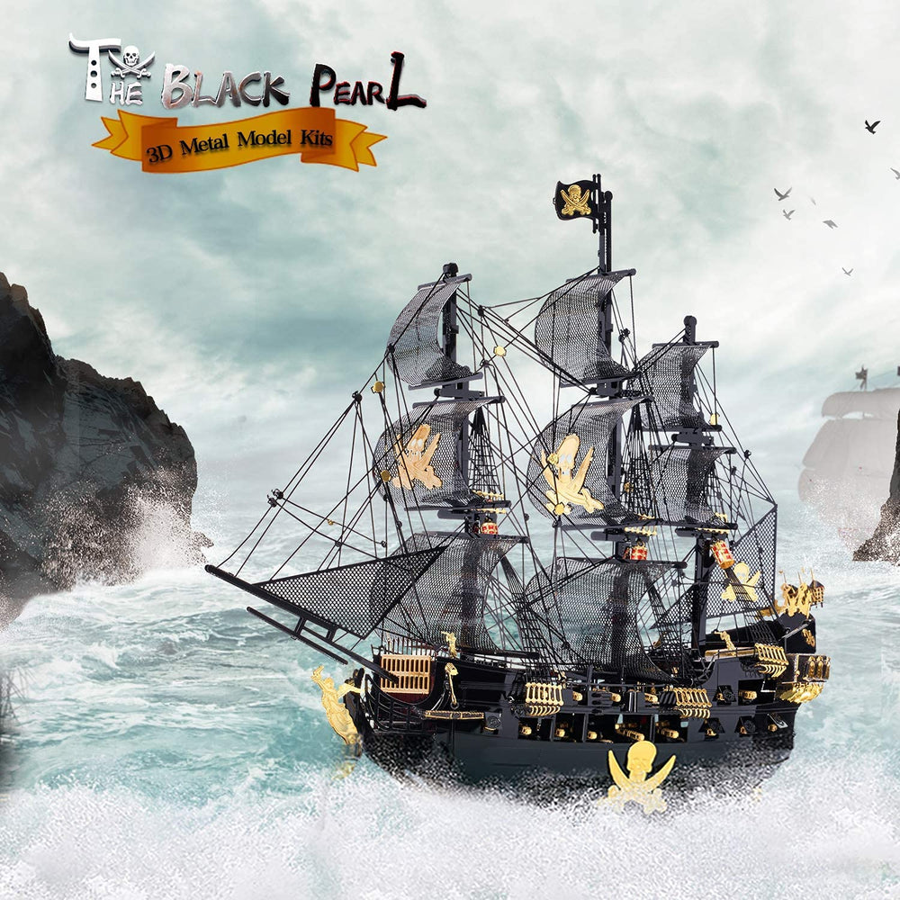 Piececool Black Pearl family time - collaborative project that sparks teamwork