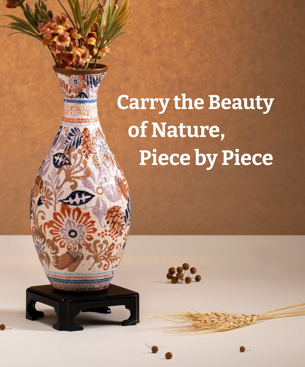 PieceRelax decorative 3D pattern vase enhances any living space