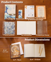 PieceRelax Alphonse Mucha Zodiac gift-ready packaging appeals as a thoughtful present.