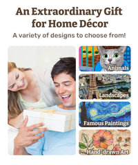 PieceRelax bedroom starry night art puzzle ideal for cozy space