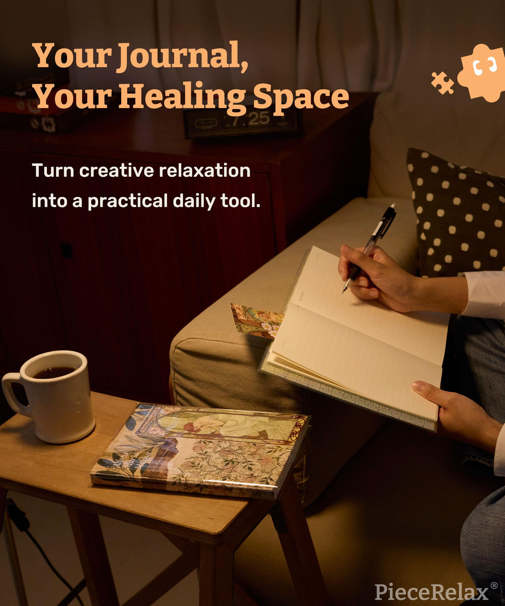 PieceRelax bookmark with quotes supports focused note-taking.