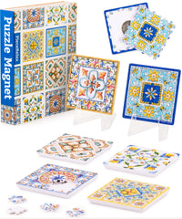 PieceRelax magnet puzzle pattern 1 with vibrant artwork for fridge display