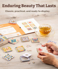 PieceRelax magnet puzzle six-pattern set adds creative gift appeal.