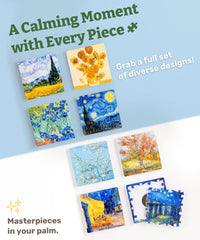 PieceRelax snug interlock magnet puzzle stays secure on metal surfaces.