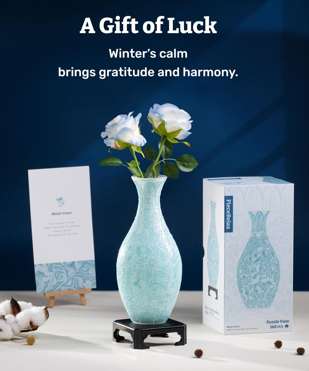 PieceRelax Winter Grace stand-detached offers flexible vertical display options