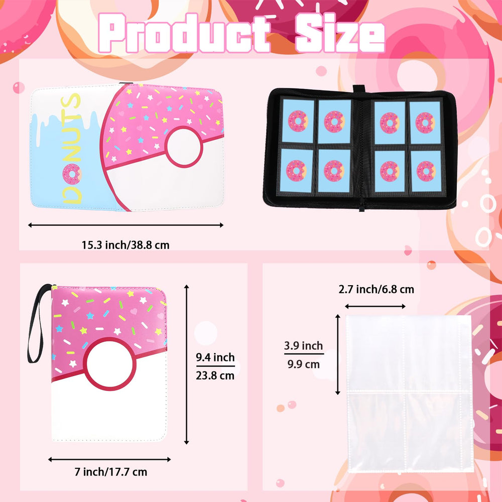 Piefectpie Removable sleeves (50) in binder, easy customization.