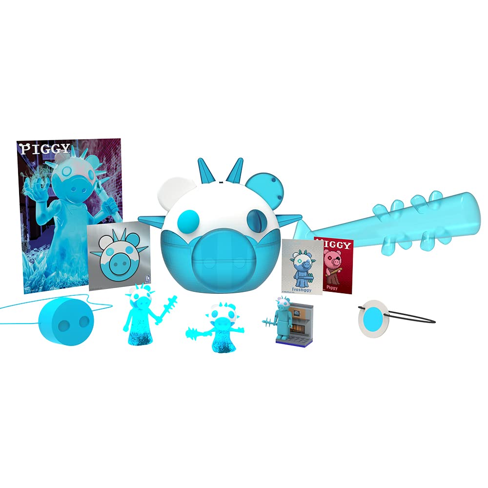 PIGGY Frostiggy action figure ready for display and collection