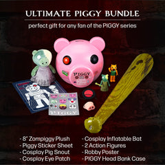 PIGGY Head Bundle DLC items layout for quick access and setup.