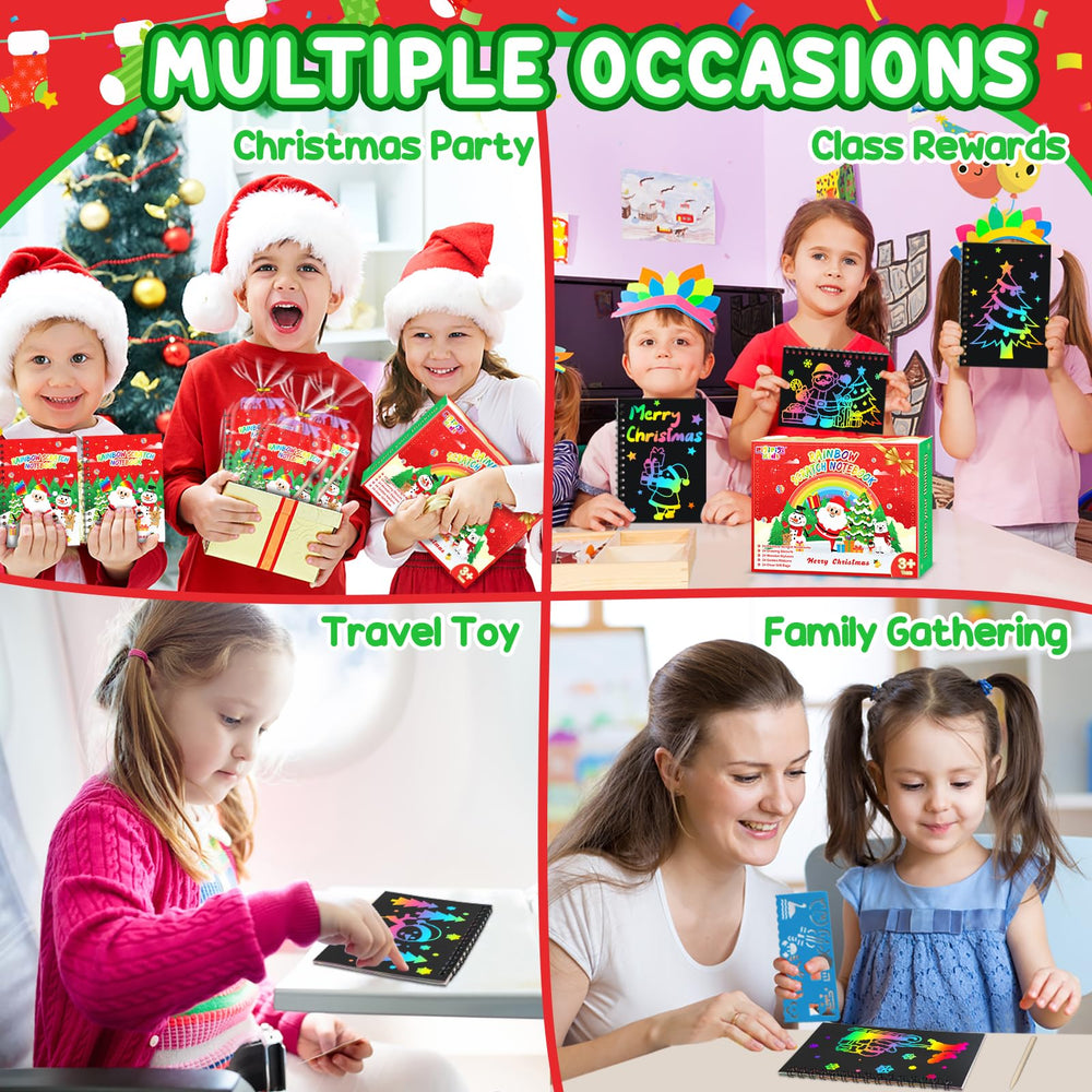 Pigipigi Kids colorful scratch art templates to spark creativity