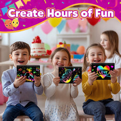 Pigipigi Kids party favors display ready for guests