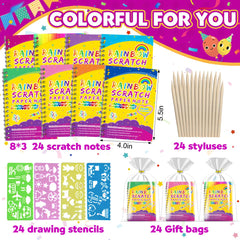 Pigipigi Kids stylus pens for scratch art sessions