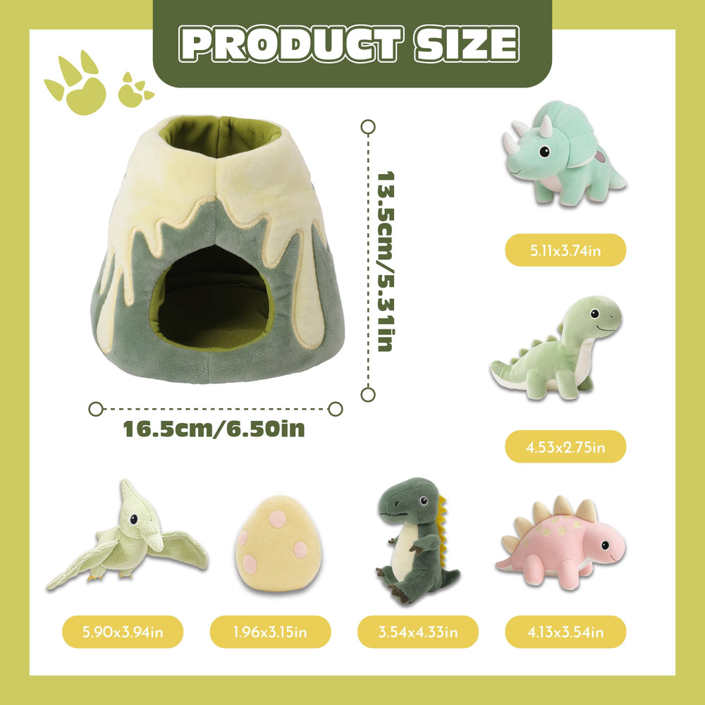 PIIKAGO T-Rex plush dinosaur for engaging, hands-on exploration.