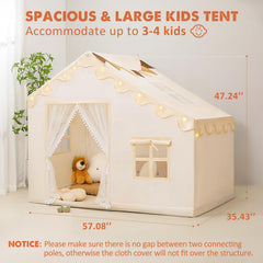 PIIKAGO tent is easy to set up without tools for quick family fun