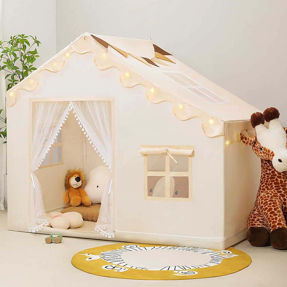 PIIKAGO kids play tent with mat — spacious interior for imaginative play.