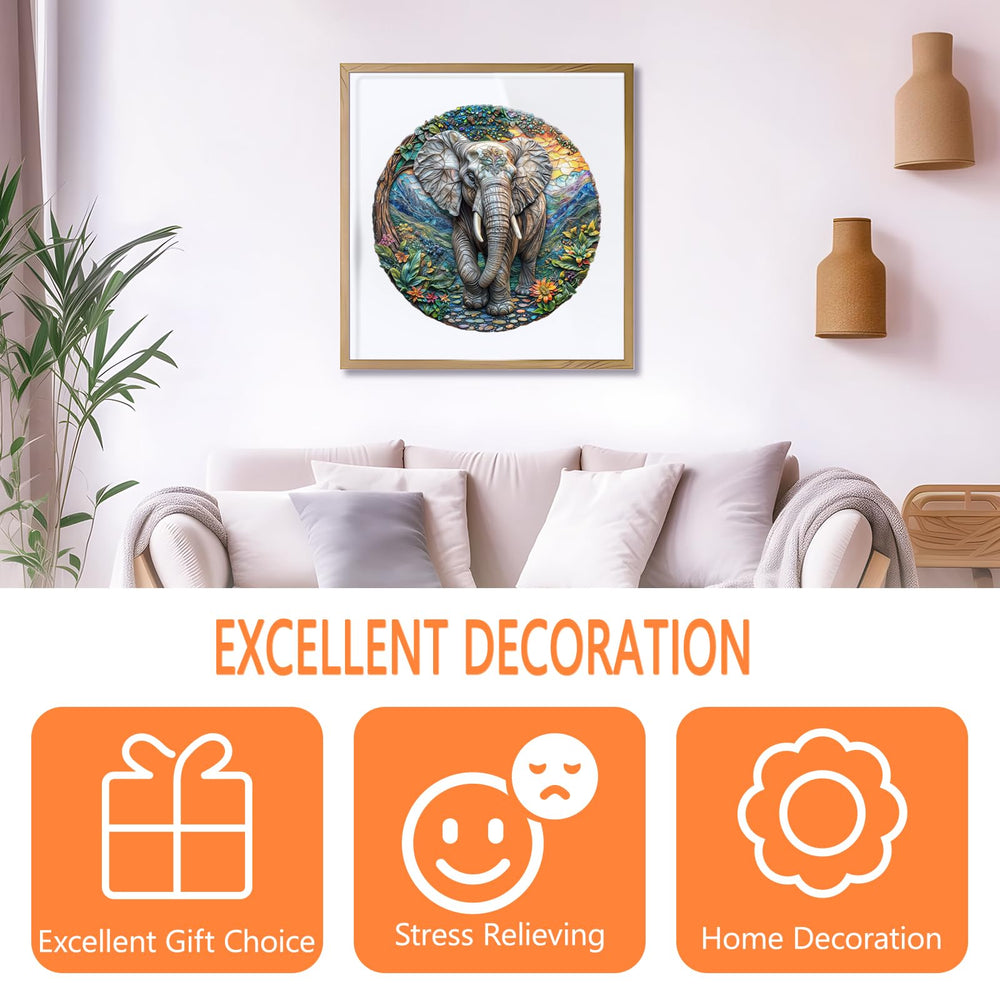 Pijesaksa UV-printed wood puzzle with bright, lasting colors